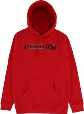 Independent Bar Logo Hoodie - red - view large
