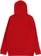 Independent Bar Logo Hoodie - red - reverse