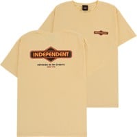 Independent Diamond Groundwork T-Shirt - summer squash yellow