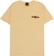 Independent Diamond Groundwork T-Shirt - summer squash yellow - front