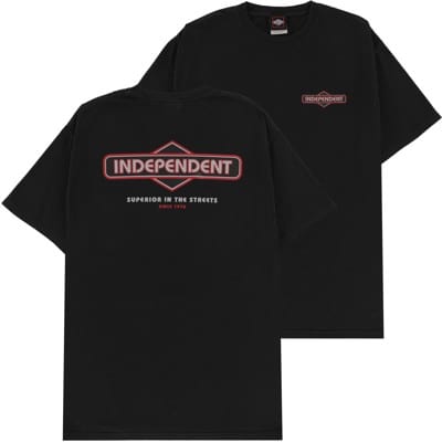 Independent Diamond Groundwork T-Shirt - pigment black - view large