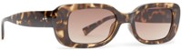 Dot Dash Code Sunglasses - tortoise/gradient lens