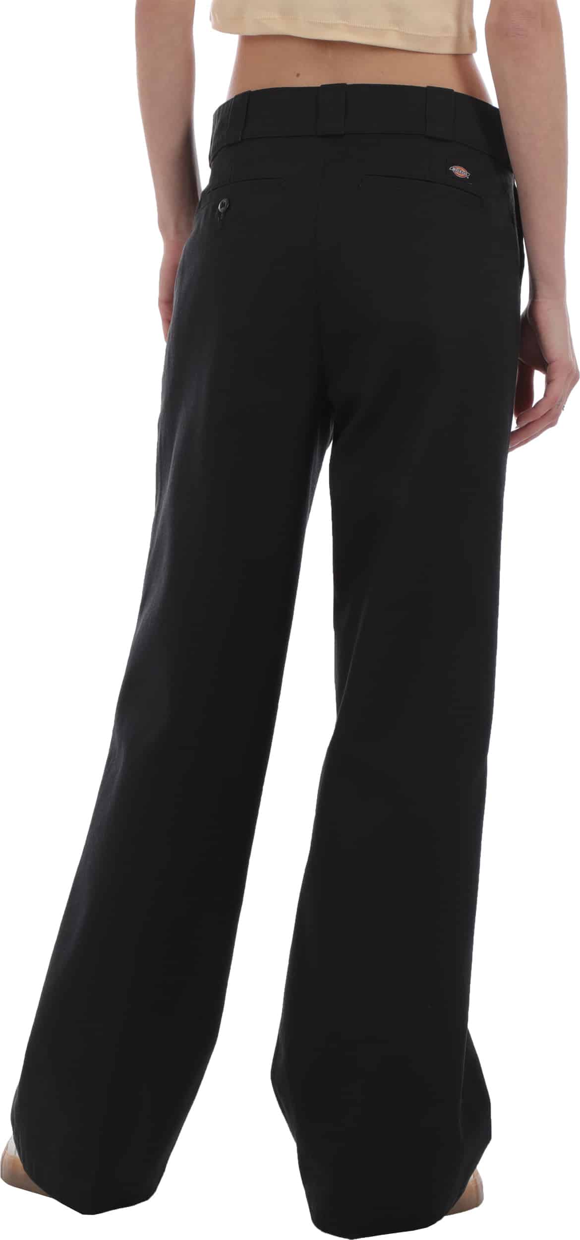 Dickies Women's Wide Leg Work Pants stonewashed black Tactics