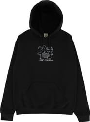 Frog Sheep Friends Hoodie - black