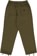 olive/black stitch - reverse