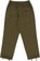 Tactics Wave Pants - olive/black stitch - reverse