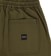 olive/black stitch - reverse detail