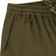 olive/black stitch - front detail