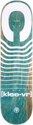 Cleaver Klee-VR NEG 8.375 Skateboard Deck - teal