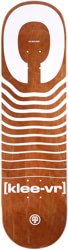 Cleaver Klee-VR NEG 8.5 Skateboard Deck - brown