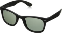 Dot Dash Plimsoul Sunglasses - black satin/grey polar lens