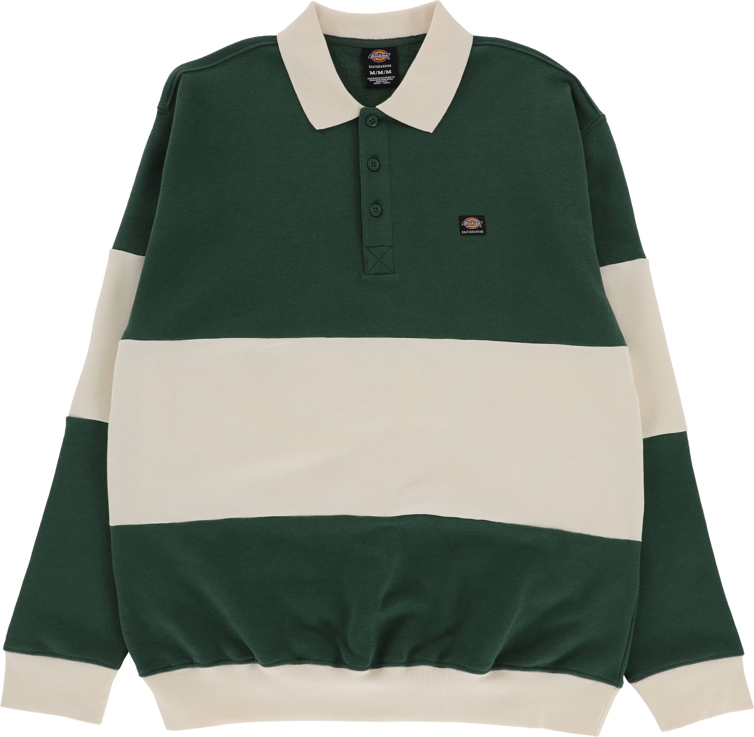 Dickies Jake Hayes L/S Rugby Polo Shirt - rugby pine stripe | Tactics
