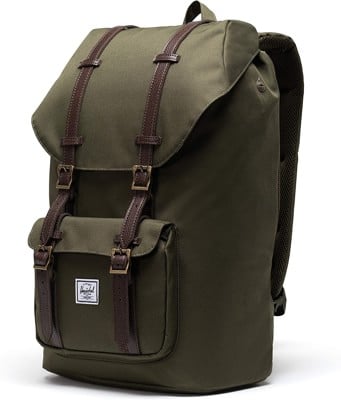Herschel Supply Little America Backpack - ivy green/chicory coffee - view large