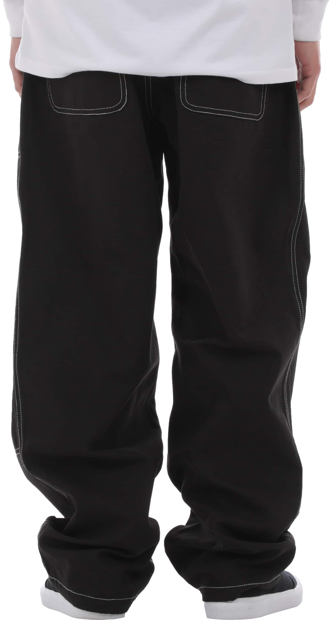 Tactics Wave Pants - black/white stitch