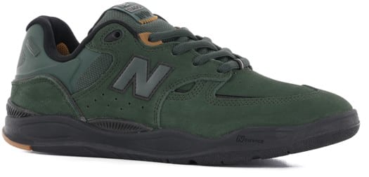 New Balance Numeric 1010 Tiago Lemos Skate Shoes - forest green/black - view large
