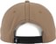 Passport Corkscrew Snapback Hat - sand/black - reverse