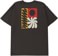 Rhythm Flora Vintage T-Shirt - vintage black - reverse