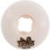 OJ Elite Street Razors EZ Edge Skateboard Wheels - white/gold (99a) - reverse