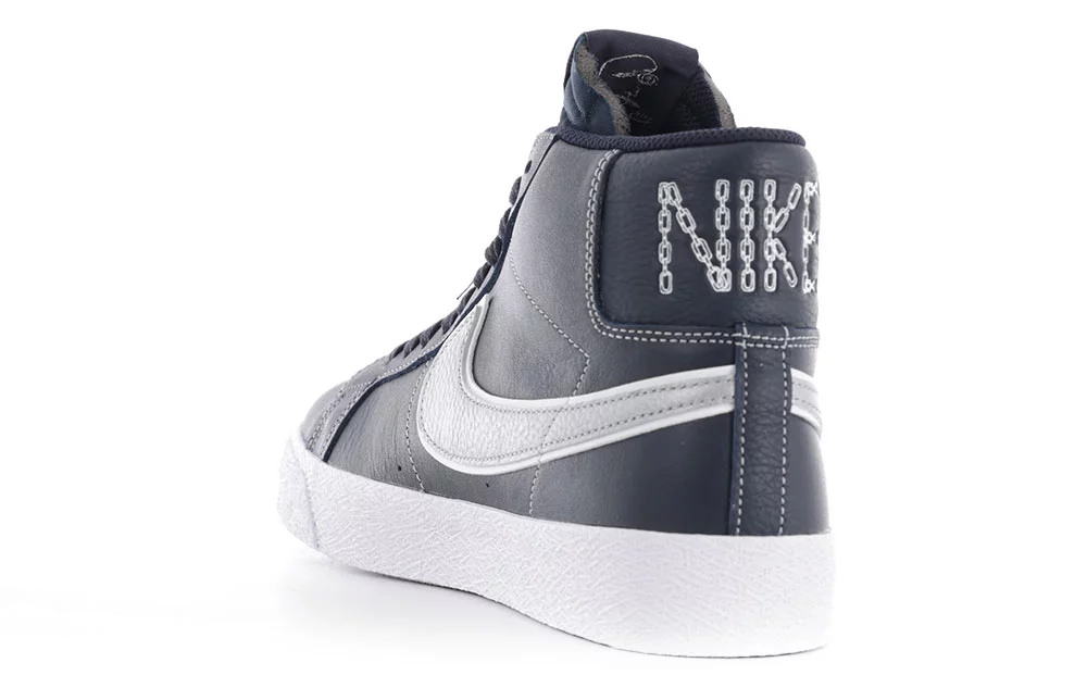 Nike SB Zoom Blazer Mid - Quickstrike Skate Shoes - (mason