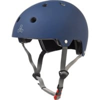 Triple Eight EPS Dual Certified Sweatsaver Skate Helmet - blue matte