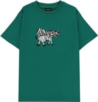 Passport Crying Cow T-Shirt - kelly green