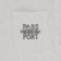 Passport Lasso Pocket T-Shirt - ash heather - front detail