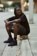 (kader sylla) core black/core black/dark purple - lifestyle 2