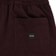 Tactics Corduroy Wave Shorts - plum - reverse detail