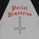 Portal Dimension Mercyful Fate 3/4 Sleeve T-Shirt - black/heather grey - reverse detail