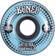 Bones 100's OG Formula V4 Wide Skateboard Wheels - black/blue (100a)