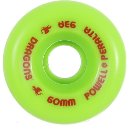 Powell Peralta Dragon Formula Rat Bones Skateboard Wheels - green (93a) - view large