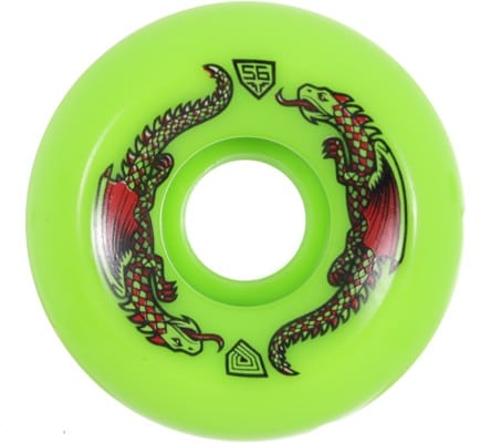 Powell Peralta Dragon Formula V6 Skateboard Wheels - green (93a) - view large