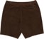 Brixton Madrid II Shorts - dark earth - reverse