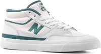 New Balance Numeric 417 Skate Shoes - white/vintage teal