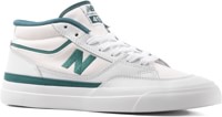 New Balance Numeric 417 Franky Villani Skate Shoes - white/vintage teal