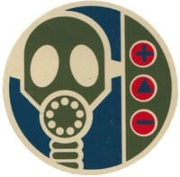 Alien Workshop Gas Mask Sticker