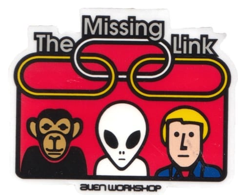 Alien Workshop Missing Link Sticker - view large