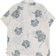 Brixton Bunker Slub S/S Shirt - off white/dusty blue - reverse