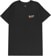 Brixton District T-Shirt - black worn wash - front