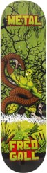 Metal Fred Gall Swamp Thing 8.5 Skateboard Deck - green
