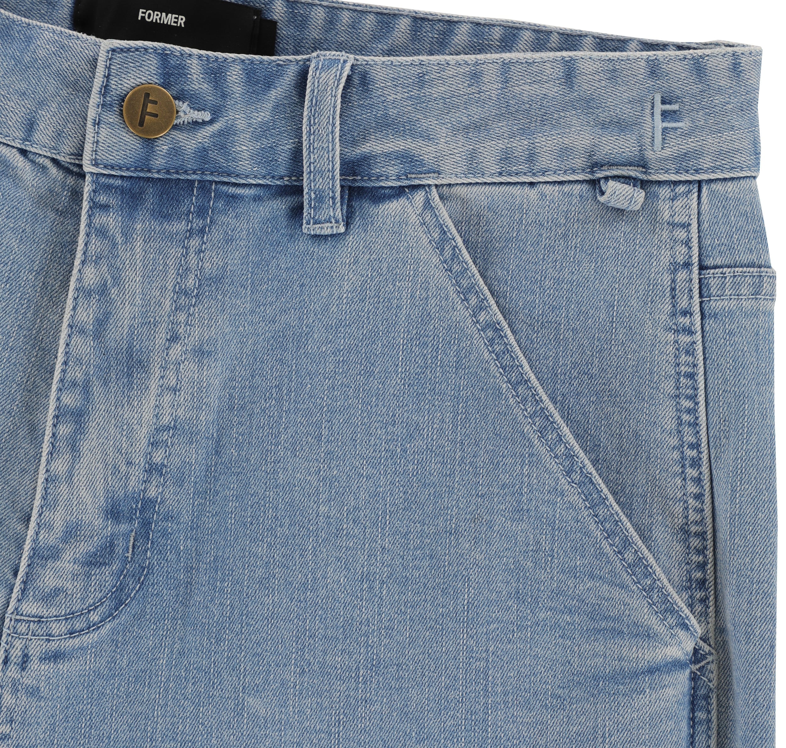 Former Distend Denim Shorts - blue fade | Tactics