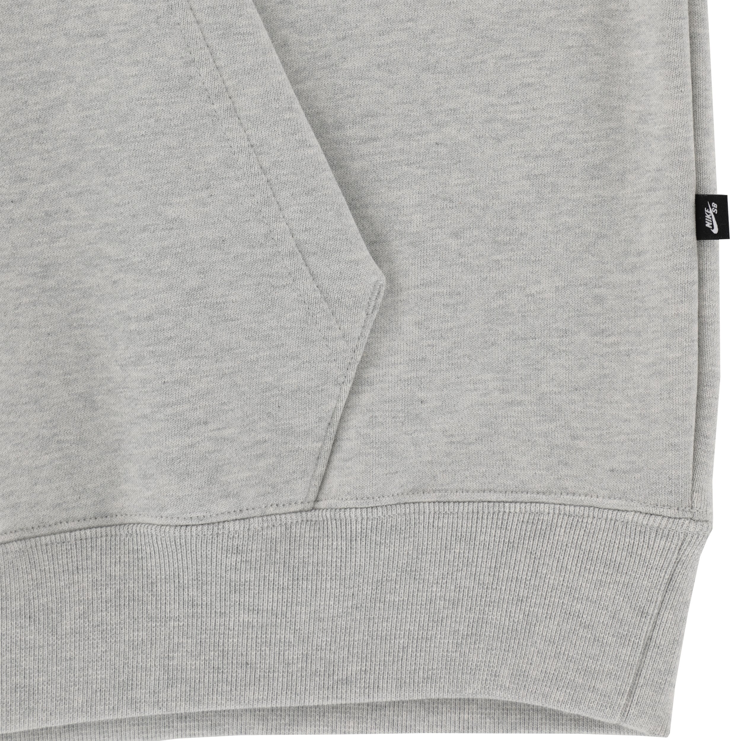 Nike SB Copyshop Swoosh Hoodie - grey heather | Tactics