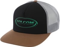 Volcom Ovalton Cheese Trucker Hat - tobacco