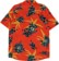 Volcom Island Time S/S Shirt - red orange - reverse