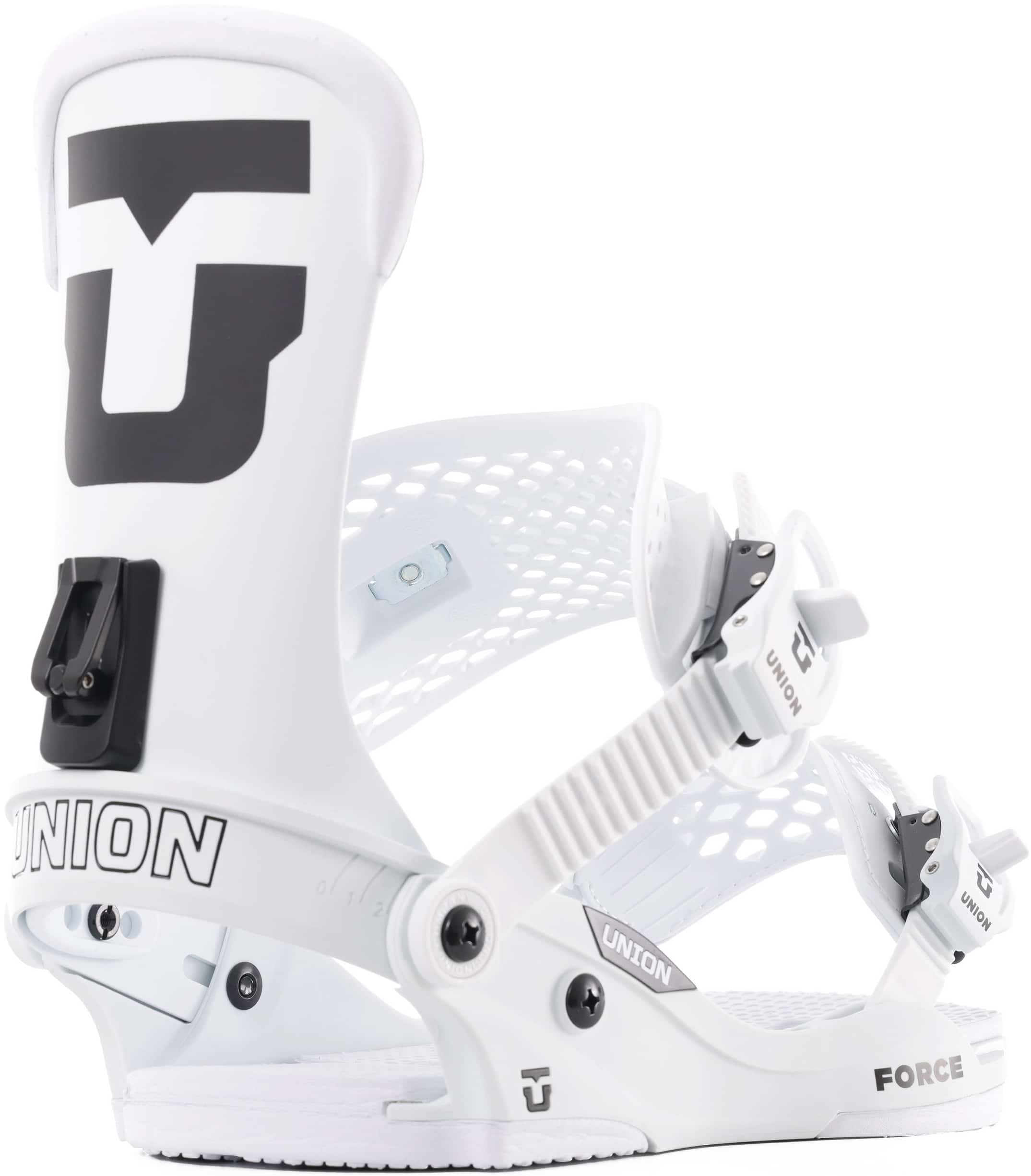 Union Force Classic Snowboard Bindings 2024 team white Tactics