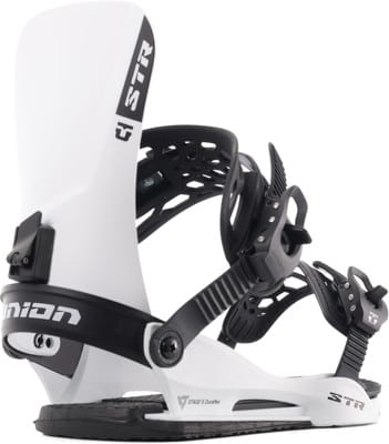 Union STR Snowboard Bindings 2024 - white - view large