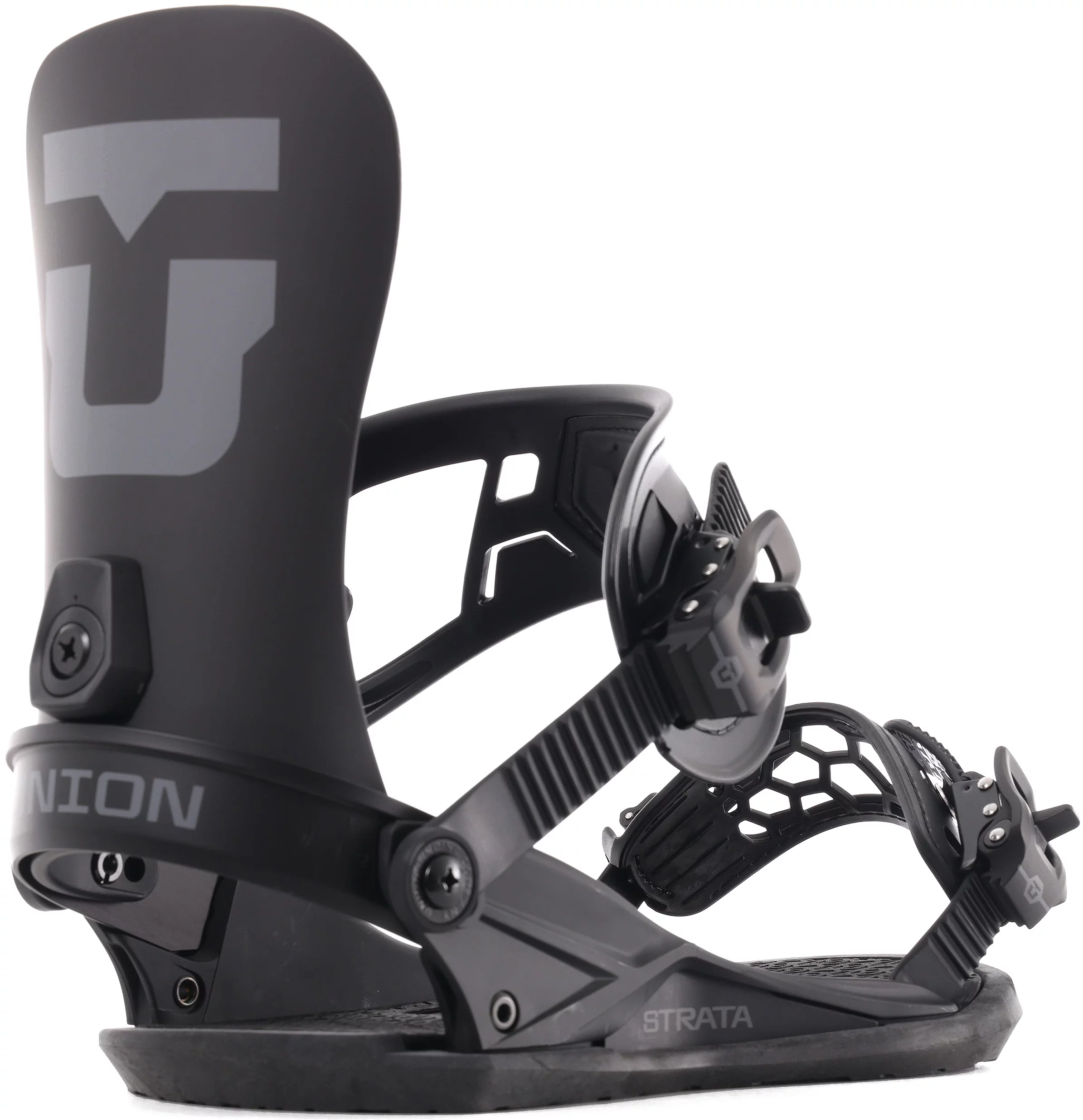 Union Strata Snowboard Bindings 2024 - black - Free Shipping | Tactics
