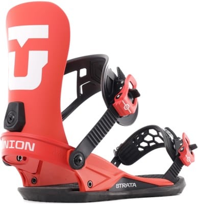 Union Strata Snowboard Bindings 2024 - red - view large