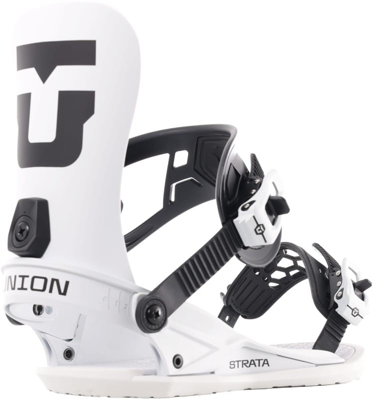 Union Strata Snowboard Bindings 2024 white Tactics