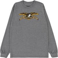 Anti-Hero Eagle L/S T-Shirt - graphite heather